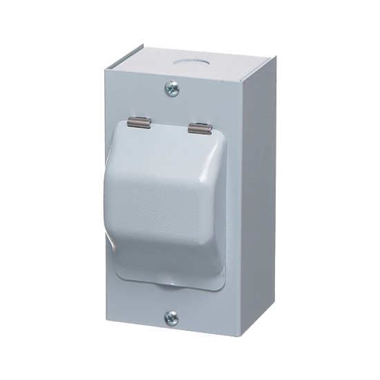 Europa 2-Module Metal Enclosure with Lid (IP40)