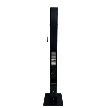 EASEE EV ChargePoint Post with Gland Plate & Base - Surface Mount, 1188mm