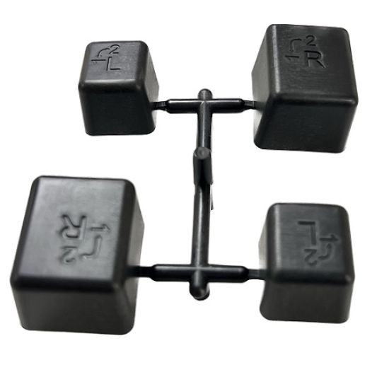 GSE EPDM Wedges Twin Pack - 2x Left & 2x Right