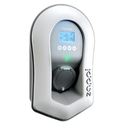 myenergi Zappi Smart EV Charger (7kW/22kW) Untethered Type 2 – White