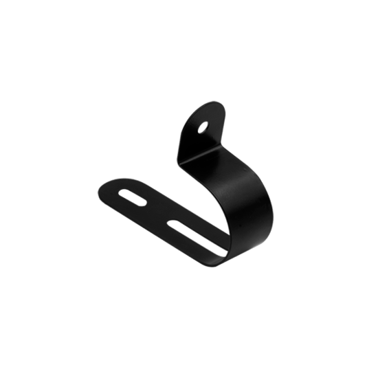 Unicrimp 7mm Black Round Cable Clips (Pack of 10)