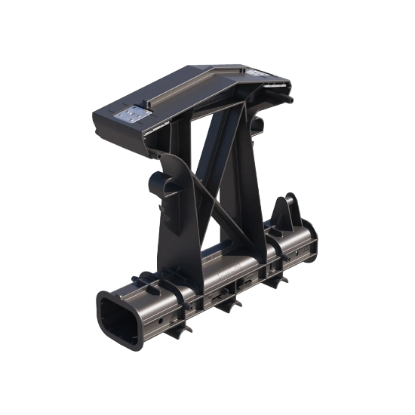 Esdec FlatFix Fusion High Base – Portrait Orientation for Flat Roofs