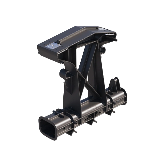 Esdec FlatFix Fusion High Base – Portrait Orientation for Flat Roofs